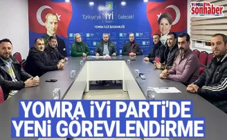 Yomra İyi Parti'de yeni görevlendirme
