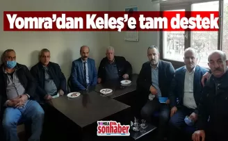 Yomra J Plaka Esnafından Muhsin Keleş’e Tam Destek 