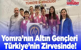 Yomra’nın Altın Gençleri Türkiye’nin Zirvesinde!