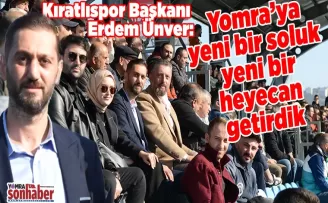 Yomra’ya yeni bir soluk  yeni bir heyecan getirdik