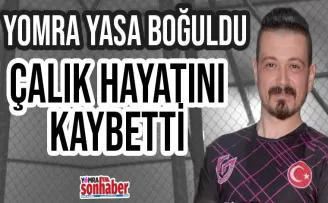 Yomra yasa boğuldu
