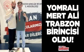 Yomralı Mert Ali, Wushu Sanda’da Trabzon Birincisi Oldu