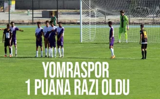 Yomraspor 1 Puana razı oldu