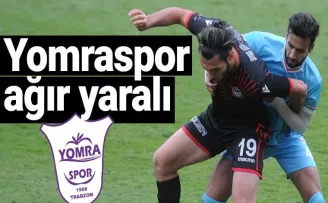 Yomraspor ağır yaralı