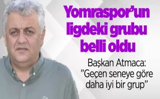 Yomraspor Başkanı Atmaca “Geçen seneye göre daha iyi bir grup“
