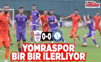 Yomraspor bir bir ilerliyor...