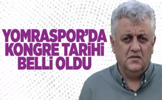 Yomraspor'da kongre tarihi belli oldu