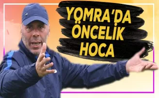 Yomraspor’da öncelik hoca