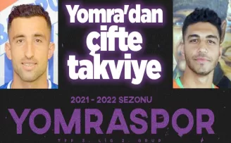Yomraspor'dan çifte takviye
