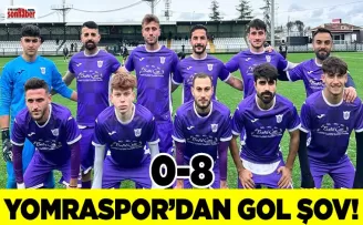 YOMRASPOR’DAN GOL ŞOV