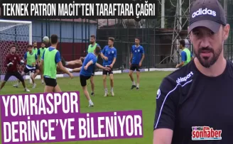 Yomraspor Derince’ye bileniyor