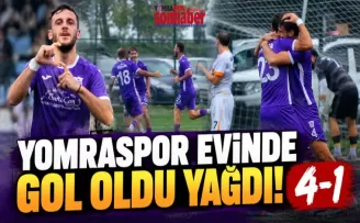 YOMRASPOR EVİNDE  GOL OLDU YAĞDI! 4-1