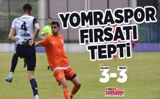 Yomraspor Fırsat Tepti