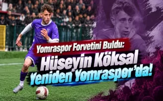 Yomraspor Forvetini Buldu: Hüseyin Köksal Yeniden Yuvada!