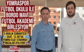 Yomraspor ile Bordo Mavi  Futbol akademisi birleşiyor