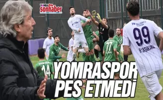 Yomraspor pes etmedi: 1-1