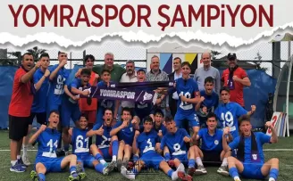 Yomraspor şampiyon 