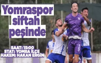 Yomraspor  siftah peşinde 