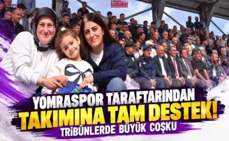 Yomraspor Taraftarından Takımına Tam Destek! 