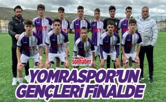 YOMRASPOR’UN GENÇLERİ  FİNALDE 8-7