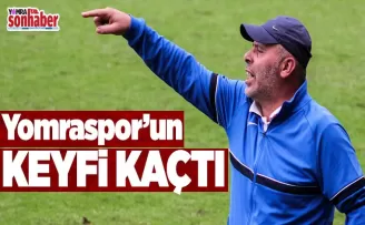 Yomraspor'un keyfi kaçtı