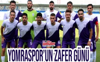 Yomraspor'un zafer günü...