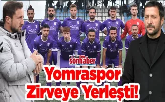 Yomraspor Zirveye Yerleşti!