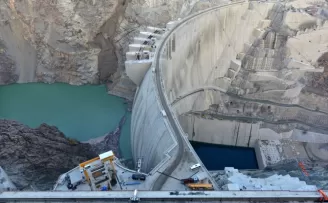 Yusufeli Barajı ve HES'te su seviyesi 45 metre oldu