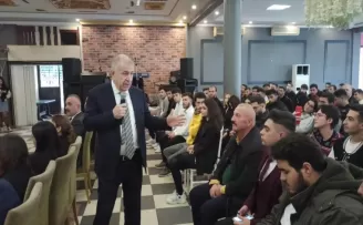Zafer Partisi Genel Başkanı Ümit Özdağ, Düzce'de ziyaretlerde bulundu