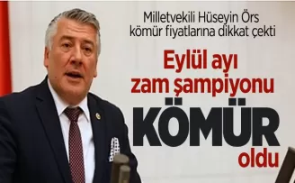 Zam şampiyonu kömür oldu!