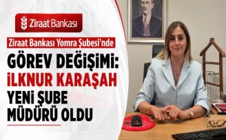 Ziraat Bankası Yomra Şubesi’nde Görev Değişimi:
