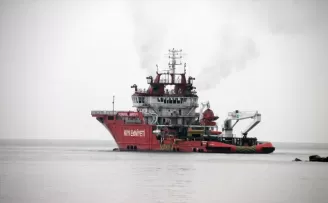 Zonguldak’ta batan geminin kayıp 7 personelini arama çalışmaları sürüyor