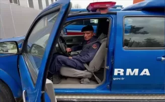 Zonguldak'ta engelli genç temsili asker olmanın sevincini yaşadı