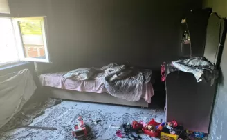 Zonguldak’ta evde çıkan yangın söndürüldü