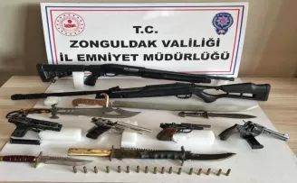 Zonguldak’ta “Kafes“ operasyonu kapsamında 18 kişi yakalandı