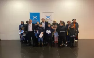Zonguldak'ta öksüz ve yetim çocuklar ilk kez sinemada film izledi