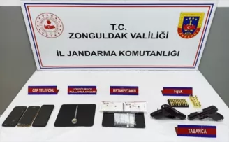 Zonguldak’ta uyuşturucu operasyonunda yakalanan 4 zanlı tutuklandı