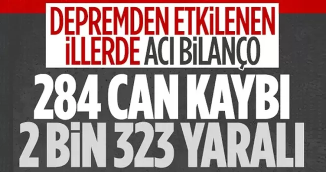 10 ili etkileyen Kahramanmaraş depreminin bilançosu