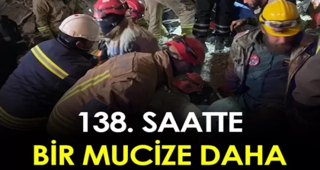 138. saatte bir mucize daha!