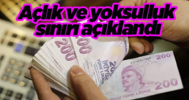 2024’ün ilk açlık ve yoksulluk sınırı rakamları açıklandı