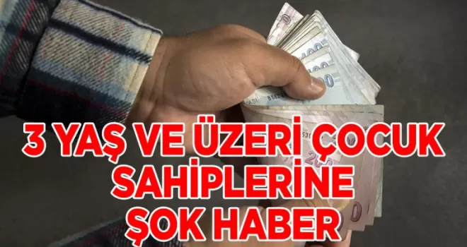 3 ve üzeri çocuk sahipleri yaşadı: Öyle bir haberi çıktı ki...