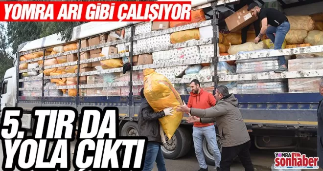 5. TIR DA YOLA ÇIKTI