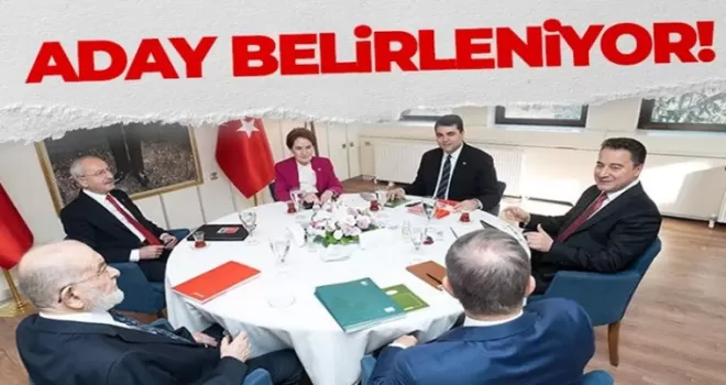 6’lı masa toplanıyor! Aday belirlenecek