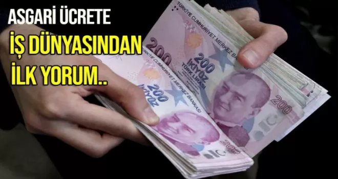 8 bin 500 TL'lik asgari ücrete Trabzon'da iş dünyasından ilk yorum!