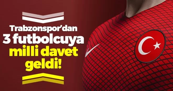 A Milli takım aday kadrosu açıklandı.. Trabzonspor'dan 3 isim