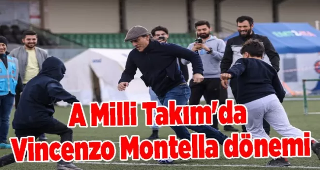 A Milli Takım’da Vincenzo Montella dönemi