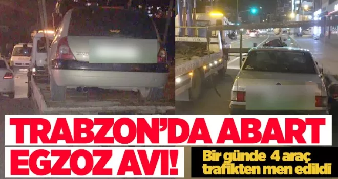 Abart egzoz avı sürüyor!