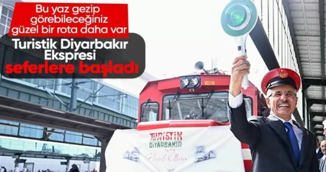 Abdulkadir Uraloğlu açıkladı: Ankara-Diyarbakır turistik tren seferi başladı