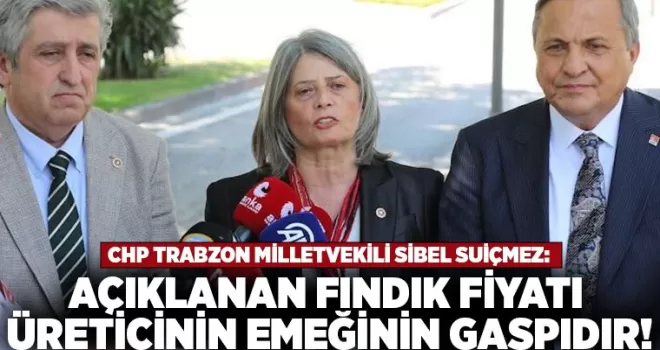 “AÇIKLANAN FINDIK FİYATI, ÜRETİCİNİN EMEĞİNİN GASPIDIR!”