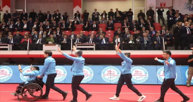 Adalet Bakanı Tunç, Samsun’da 100. Yıl Adalet Spor Oyunları’nı başlattı
